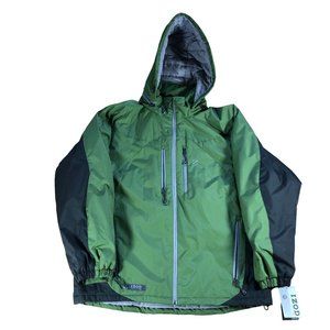 IZOD PerformX Mens XL Green And Black Jacket